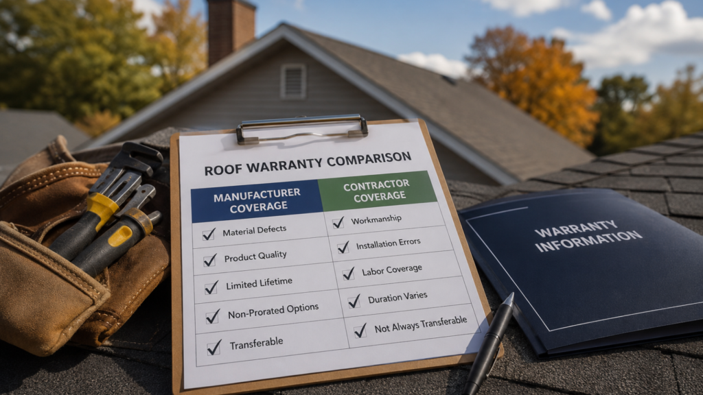 Roof Warranty Comparison Wisconsin